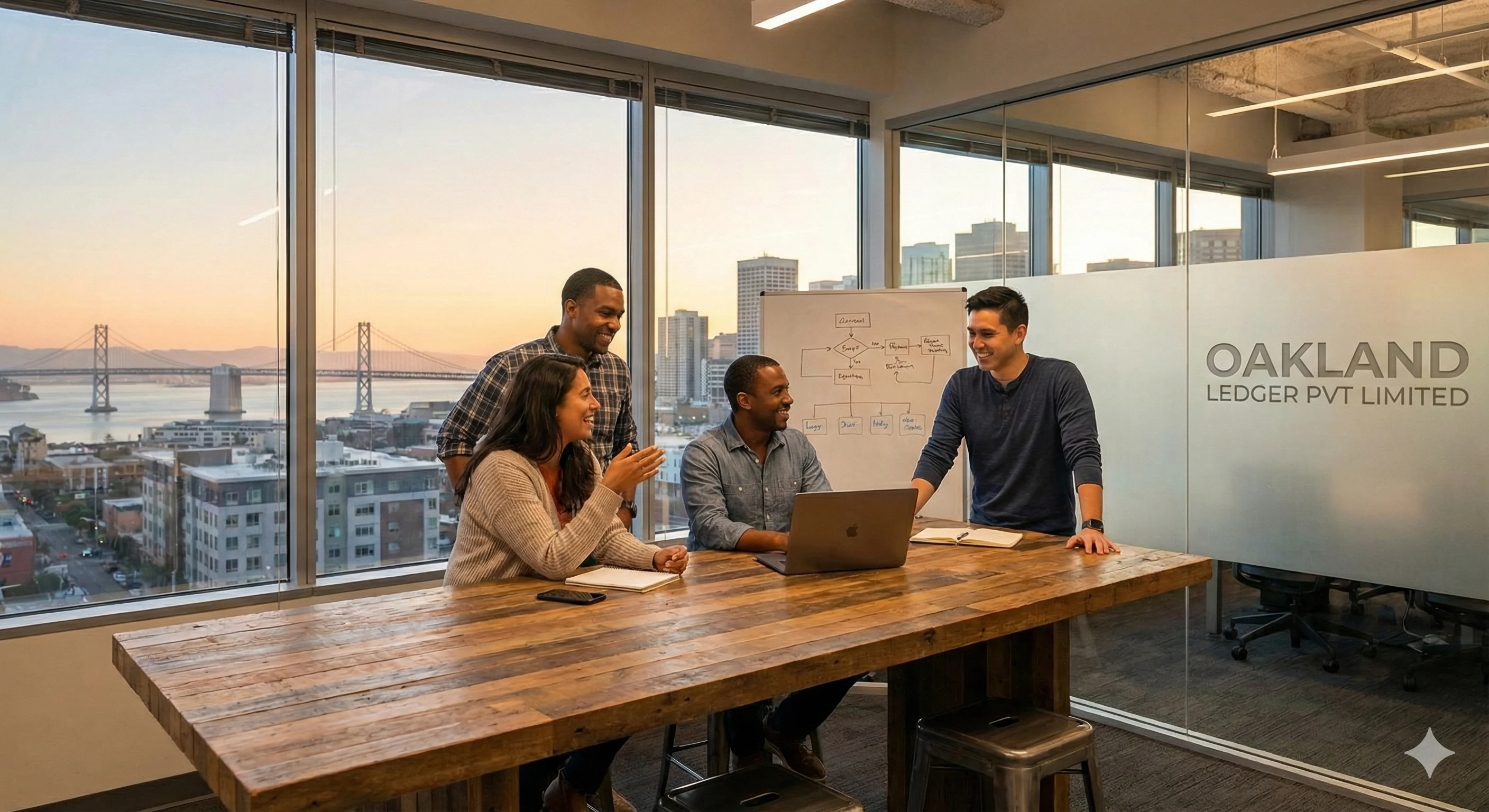 Oakland Ledger Digital Product Studio Team Office