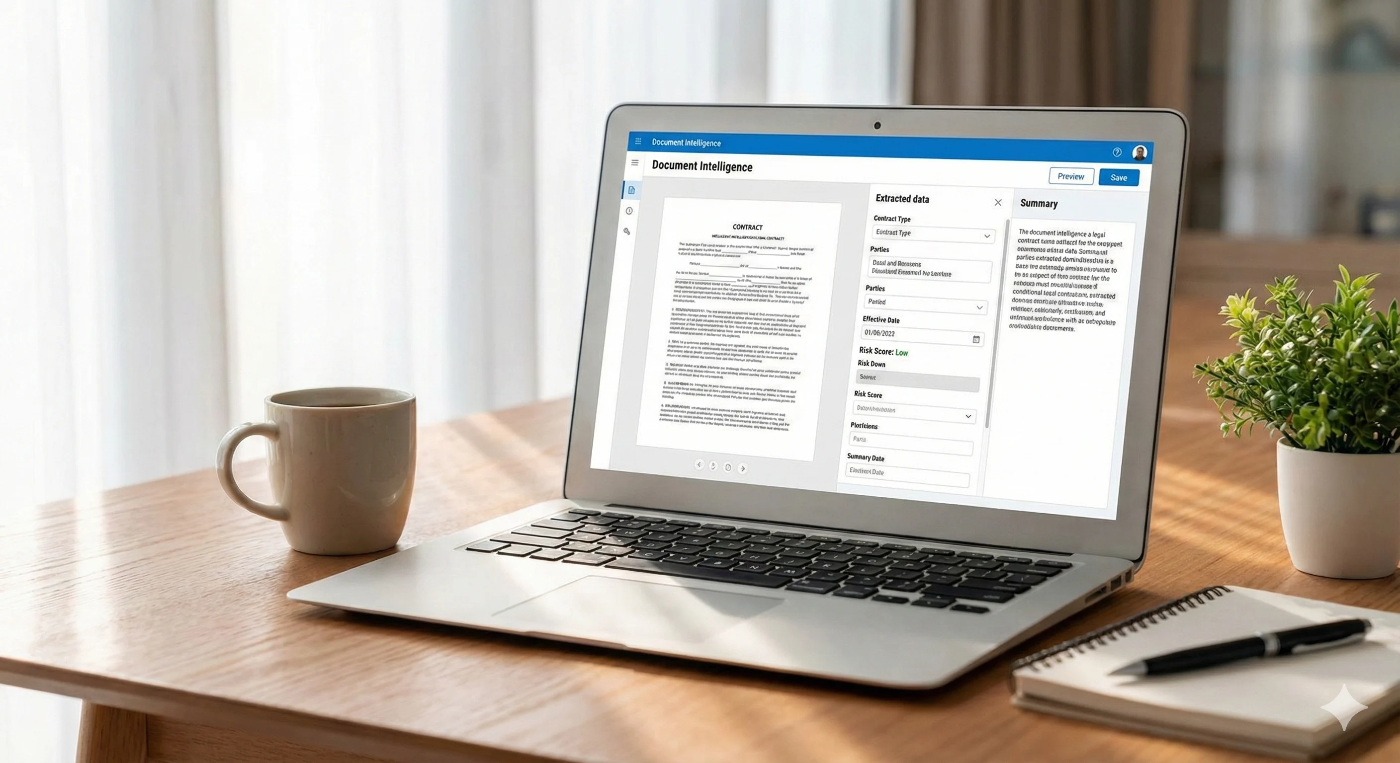 Document Intelligence Platform for Contracts